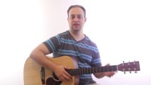Tom Petty style easy acoustic guitar song lesson