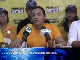 Elayne Pire desmiente acusaciones de Diosdado Cabello al tildar al partido de corrupto. - 14.08.13