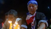 Memorial for Thai protester who died after Friday blast