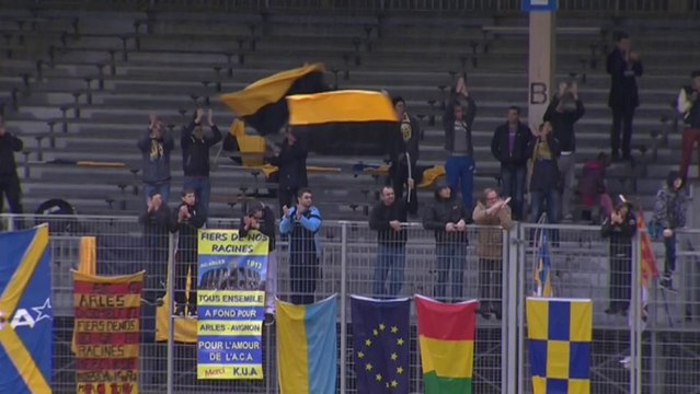 AC Arles Avignon - ESTAC Troyes (3-0) - 18/01/14 - (ACA-ESTAC) -Résumé