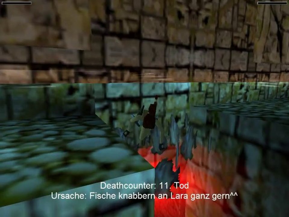 Let's Play Tomb Raider 3 [Blind] (German) Part 8 - Temple Ruins