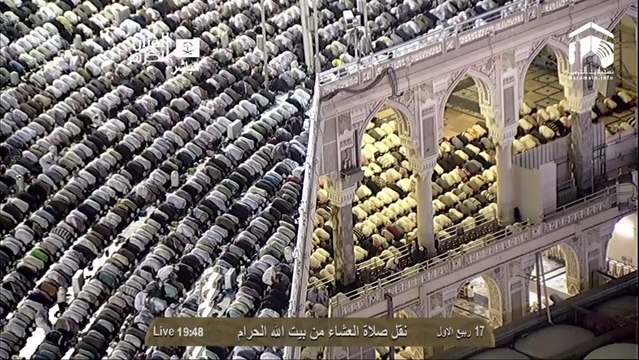 HD| Makkah Isha 18th January 2014 Sheikh Ghamdi