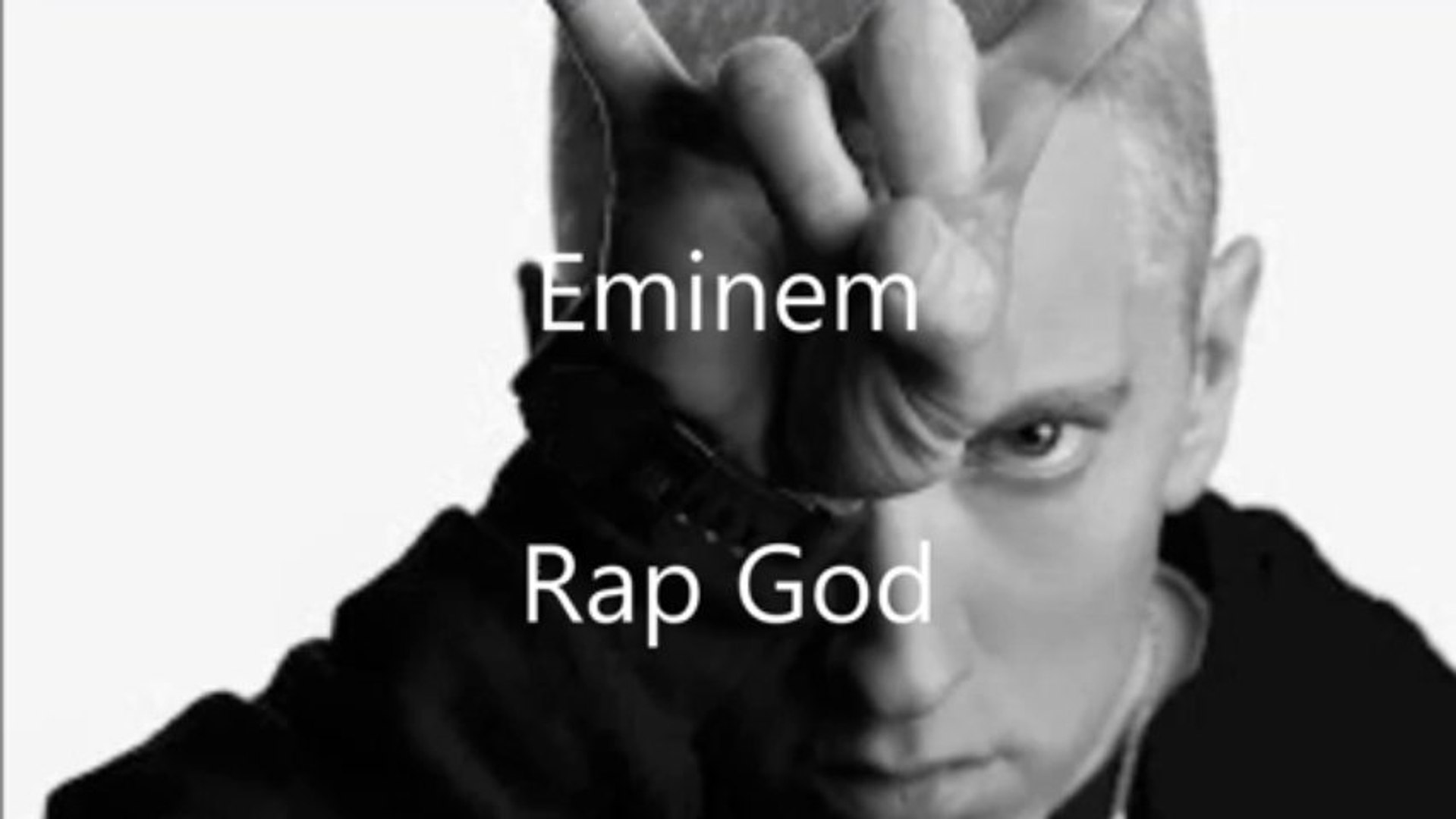 Eminem Rap God Explicit Video Dailymotion