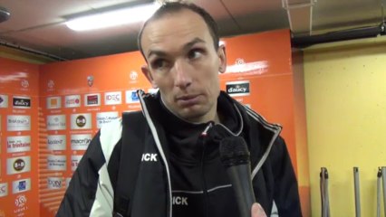 L1-21 LORIENT-GUINGAMP (2-0) la réaction de Thibault Giresse