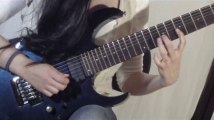 Lead Guitar Lesson - Cool Tapping Guitar Lick in B minor -