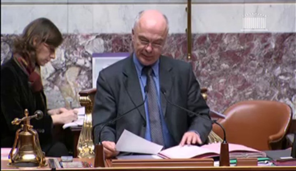 QUESTIONS ORALES SANS DEBAT - Mardi 29 Janvier 2013