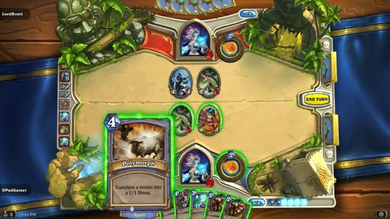 1UpBox Livestreams- Hearthstone- Heroes of Warcraft [Beta] (1-16-2014) Episode- 1