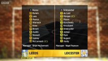Leeds United v Leicester - The Football League Show #LUFC #lcfc