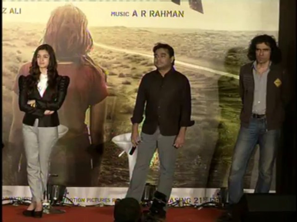 FILM HIGHWAY  PRESS CONFERENCE, Alia Bhatt, A. R. Rahman,Imtiaz Ali