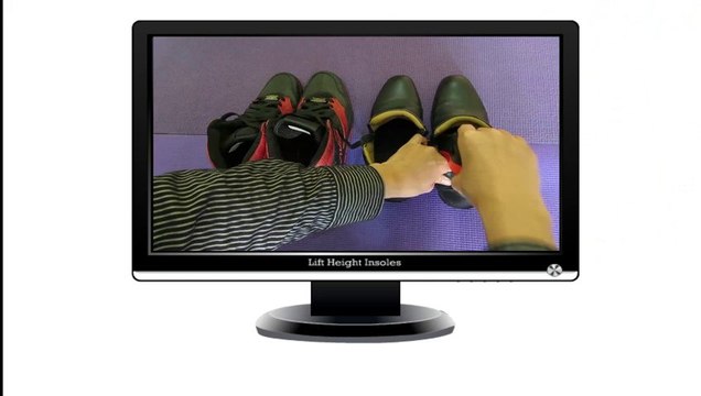 Shoe Lifts to Increase Height - Lift Height Insoles Infomercial