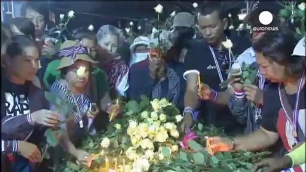 Cuatro heridos leves en un nuevo ataque contra una marcha opositora en Tailandia