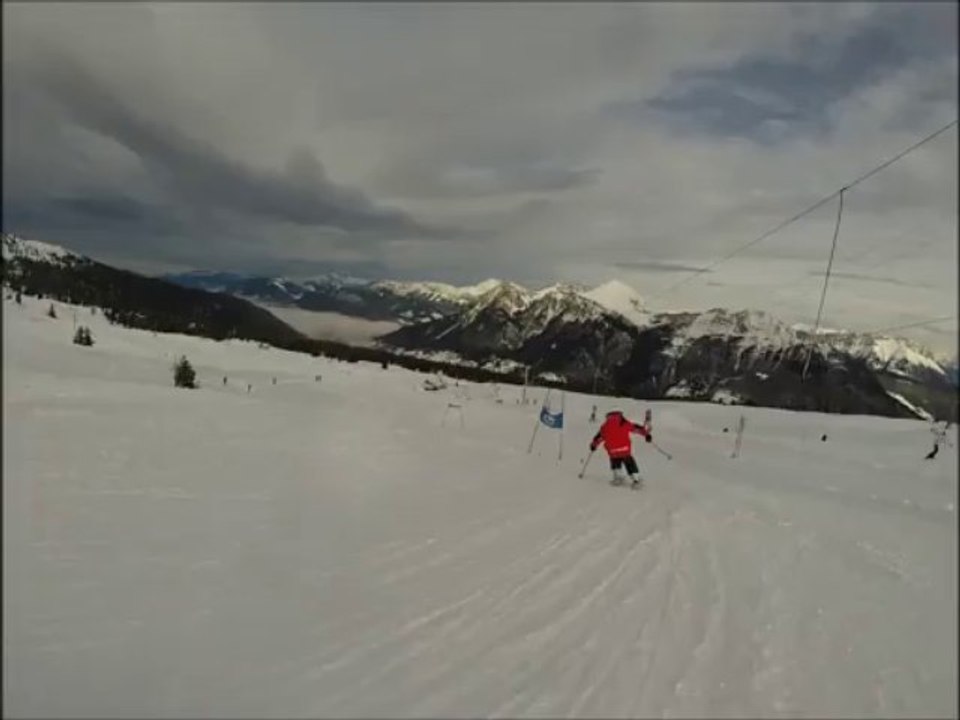 entrainement ski