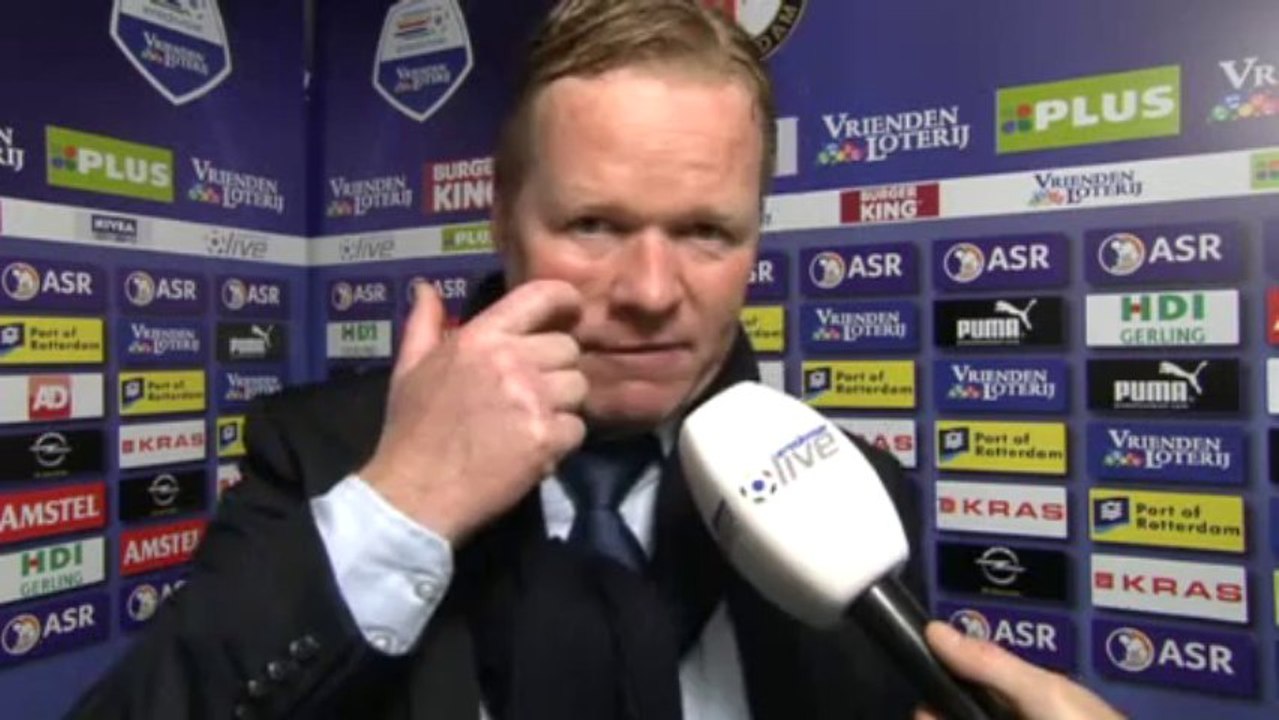 02-05-12 Ronald Koeman na Feyenoord - Heracles Almelo