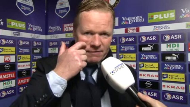 02-05-12 Ronald Koeman na Feyenoord - Heracles Almelo