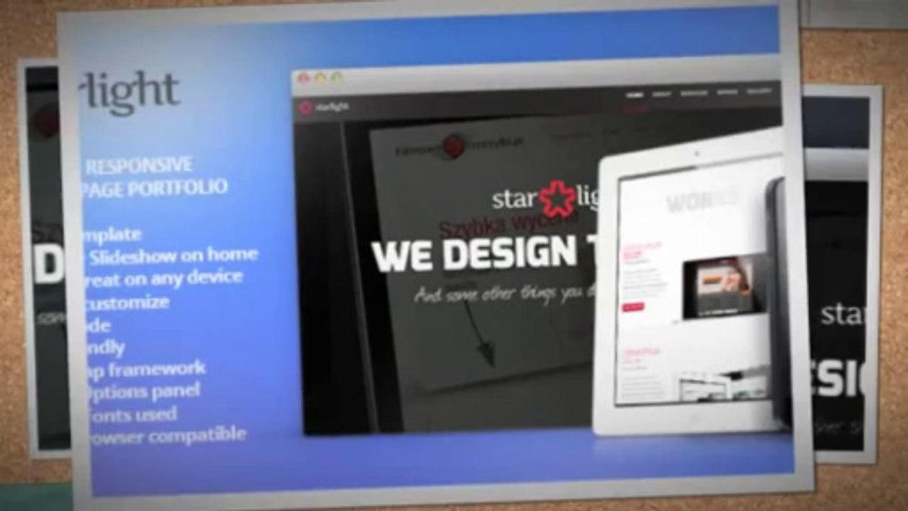 Starlight Responsive WordPress Portfolio Download