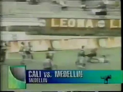 DEPORTIVO INDEPENDIENTE MEDELLIN 0X1 DEPORTIVO CALI ABRIL 21 DE 1996