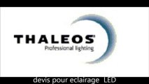 devis pour eclairage  LED