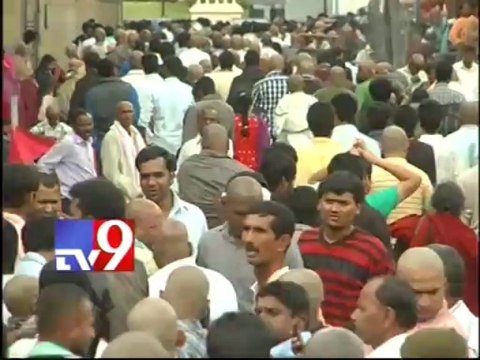 Tirumala teeming with devotees