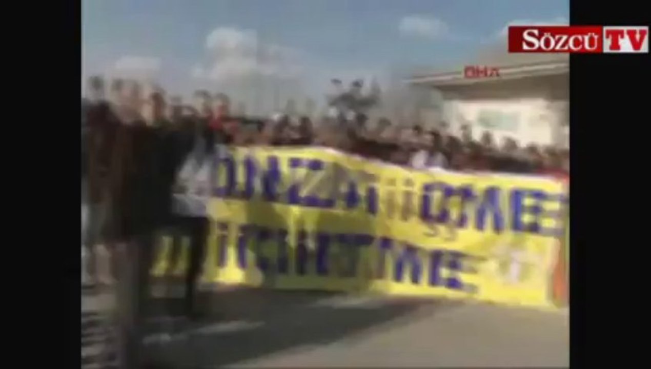 "Bonzai istemiyoruz" protestosu