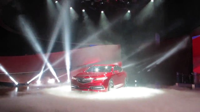 Acura 2015 TLX Prototype Reveal at NAIAS NewCarNews.TV Bob Giles