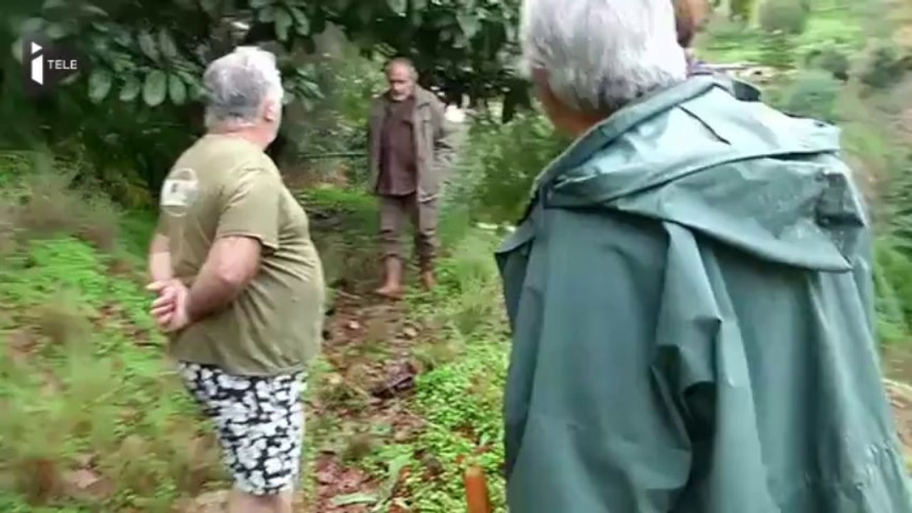 Alpes-maritimes : glissements de terrains à Gorbio