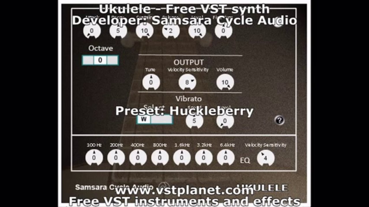 Ukulele - Free VST synth - vstplanet.com