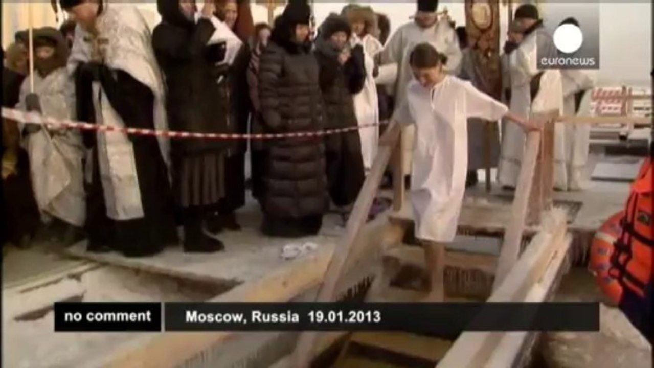 Celebration of Epiphany in Russia