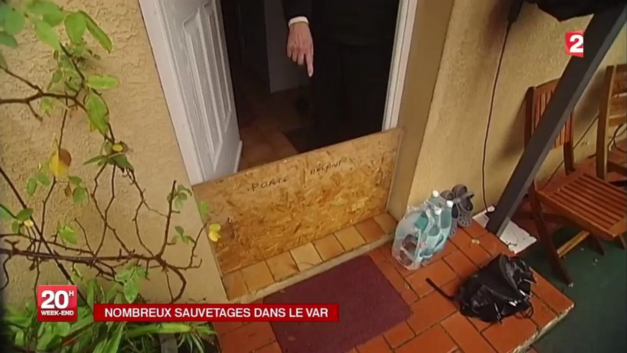 Prisonnière des eaux, la ville de Hyères n'est accessible qu'en hélicoptère