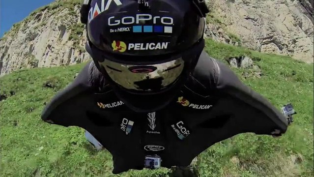 Barn Storming with Jeb Corliss - wingsuit