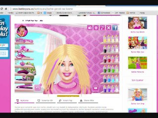 Barbie Gerçek Saç Kesme oyunu barbioyunu.co