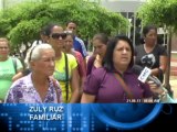 Familiares de oficiales detenidos en el municipio Cabimas claman justicia.  15.08.13