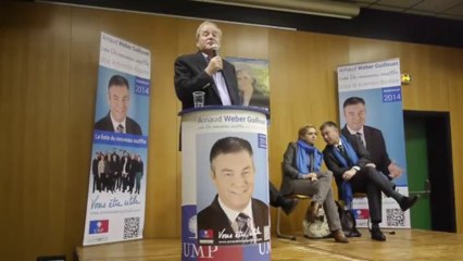 Christian Cambon pour Arnaud Weber Guillouet candidat UMP Bremlin Bicetre 2014