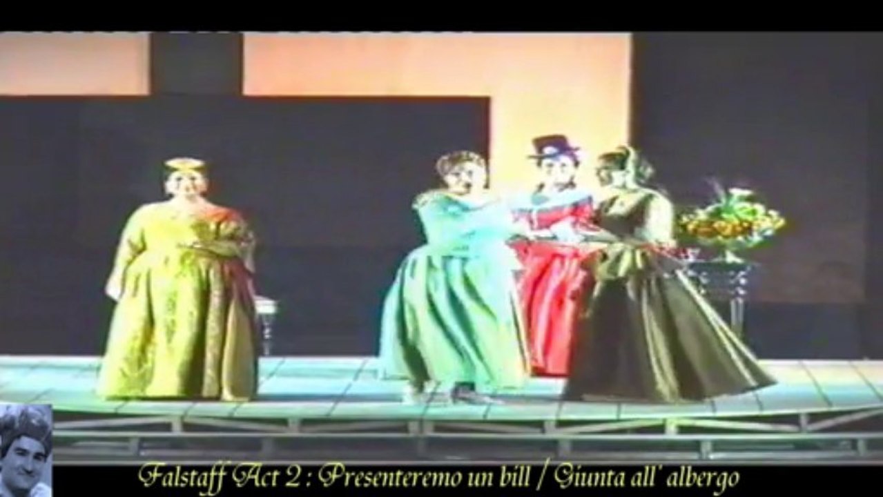 Falstaff Act 2  : Presenteremo un bill...Giunta all' albergo & Smyrna State Opera and Ballet