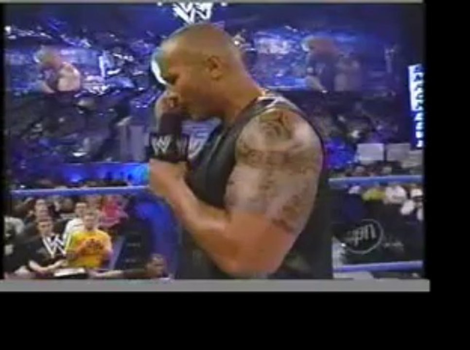 The Rock In Ring Promo on Smackdown before No Way Out 2003