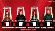 Melina Aslanidou & A.Remos & D.Vandi & Mixalis (Stavento) - The Voice Greek (Live)