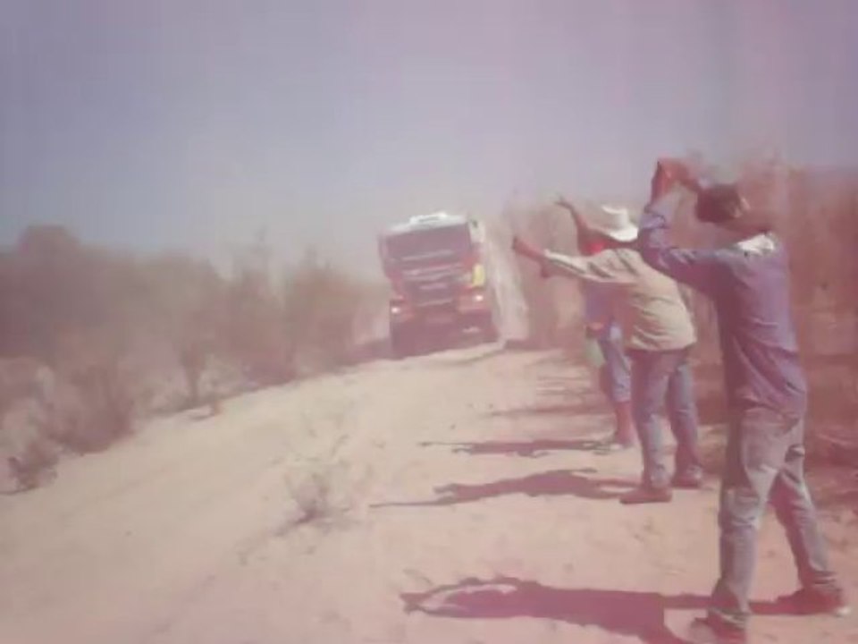 CAMION DEL DAKAR ETAPA 5 RÍO BELÉN CATAMARCA ARGENTINA