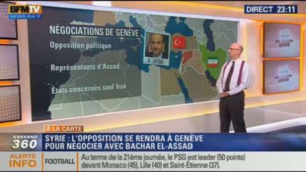 Harold à la carte: Crise syrienne: la conférence internationale de paix "Genève II" se présente-t-elle bien? - 19/01