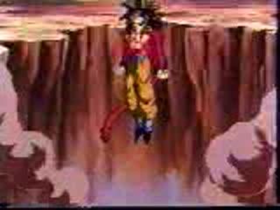 sangoku vs babyvegeta (pa en francais)