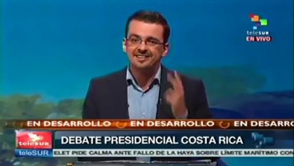 Presidenciable costarricense José María Villalta activará la economía