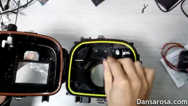 Canon 600D underwater housing waterproof casing up to 40M