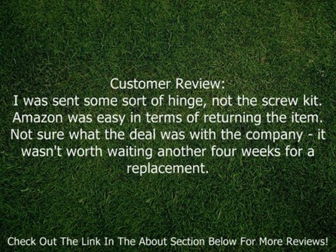 Dorman HELP! 49258 License Plate Screw Kit Review