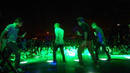Silent X Crew performing at Aga Khan University in Sal-e-Nou (NEW YEAR PARTY)