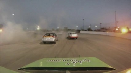 Car Racing - Raceway Park Mini Stock Oval Demo Derby