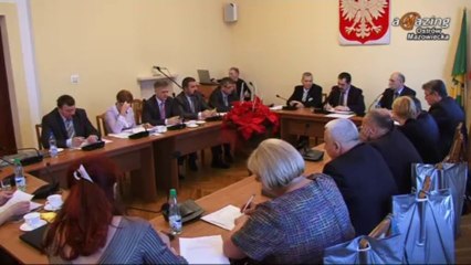 XXXV Sesja Rady Powiatu Ostrów Mazowiecka 19.12.2013