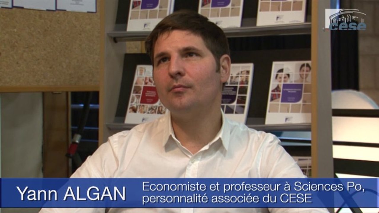 Audition de M. Yann ALGAN, économiste et professeur à Sciences Po - cese