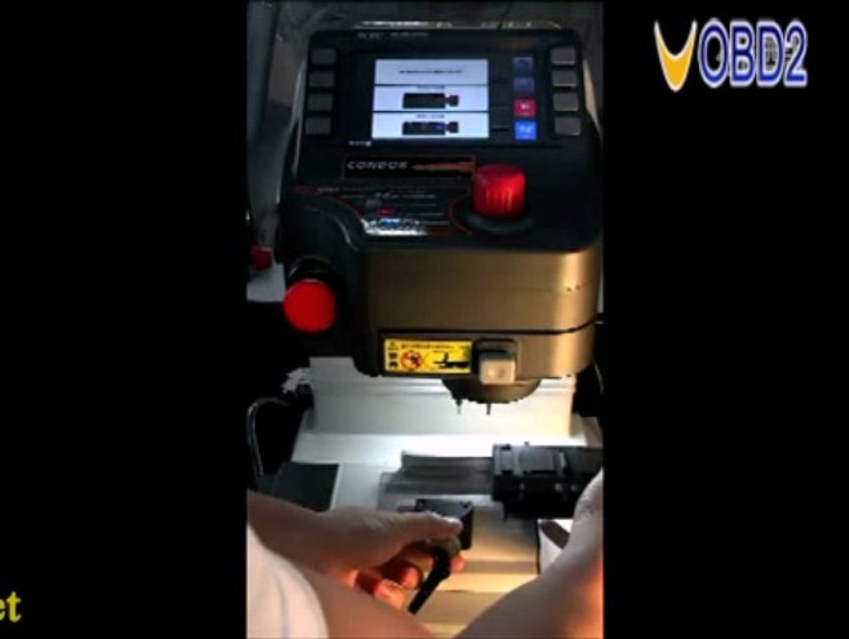 How to setup IKEYCUTTER CONDOR XC-007 CNC machining device