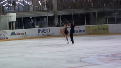 Mansard Marie-Amélie - Sabatini Rodolphe - Free Dance - Championnat National - Epinal