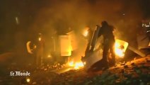 Scènes de chaos lors de manifestations en Ukraine
