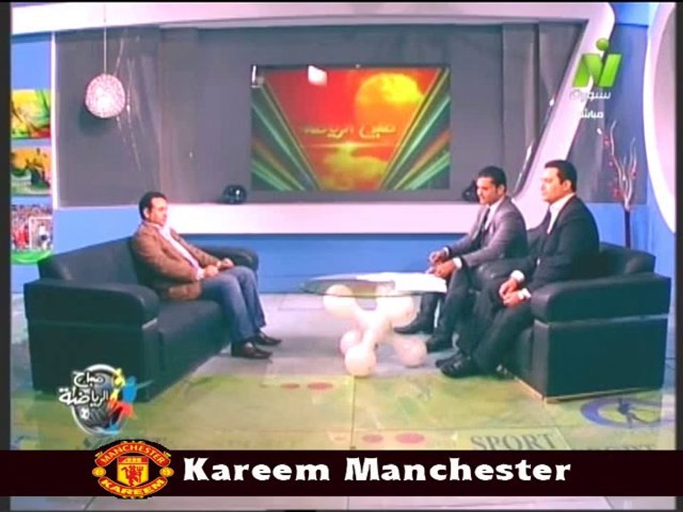 الناقد الرياضي علاء ابو الحاج الازمه بين وزير الرياضه ومجلس حسن حمدى فى صباح الرياضه