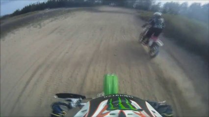 Dirt Bike Crash   Trail Riding